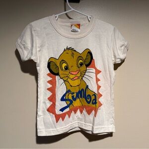 VINTAGE x DISNEY 90s Lion King Simba T-shirt